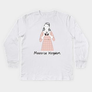 Moonrise Kingdom - Wes Anderson Kids Long Sleeve T-Shirt